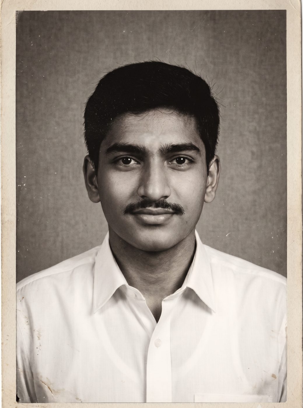 Beeram Appala Naraseyya Rao as a young man